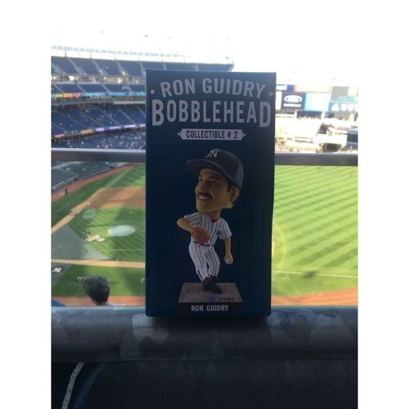 H NEW YORK YANKEES RON GATOR GUIDRY BOBBLEHEAD SGA NIB LOUISIANA LIGHTNING - Picture 6 of 8
